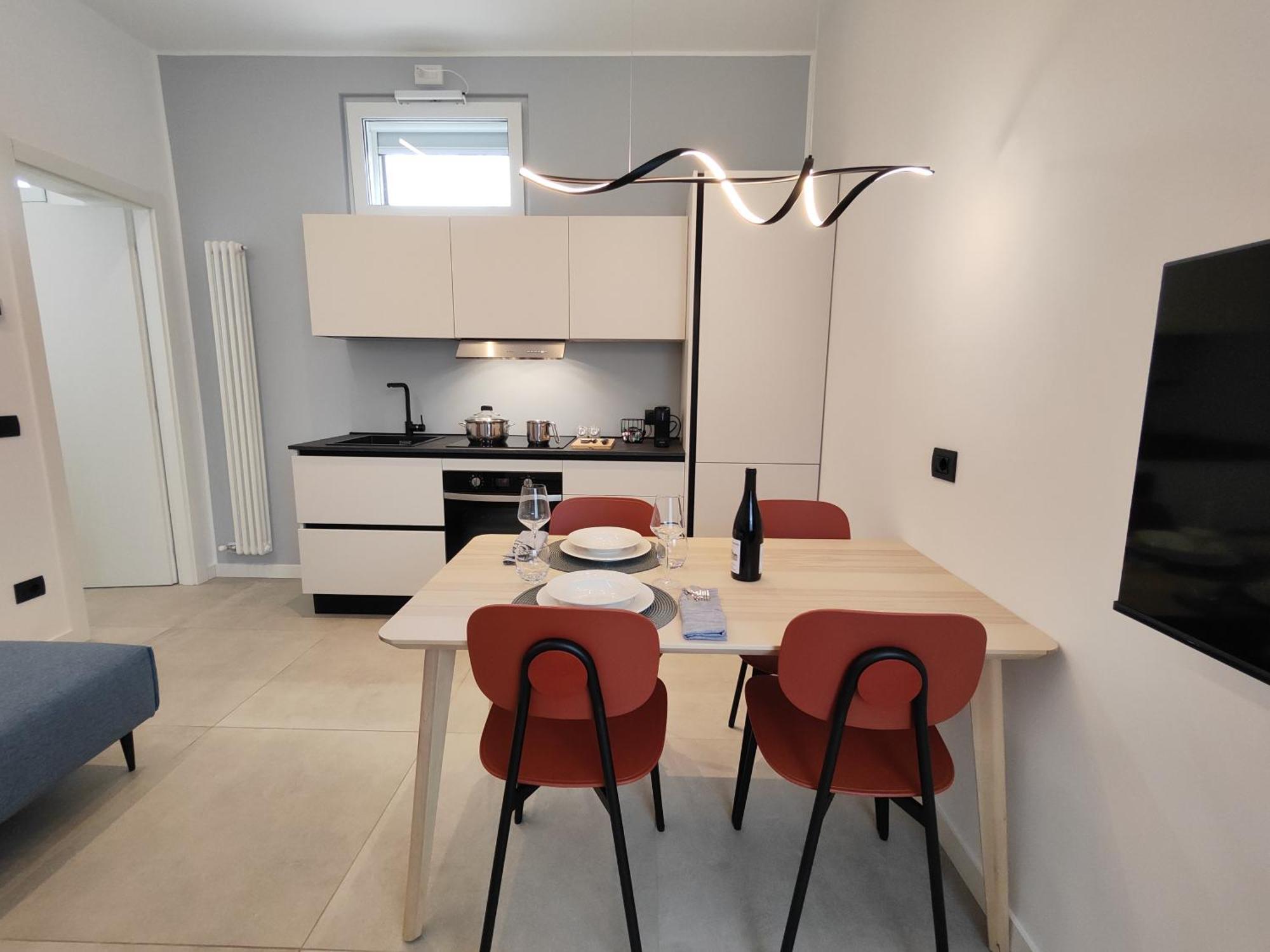 ブスト・アルシーツィオJasmine Malpensa & Busto Centerアパートメント 部屋 写真